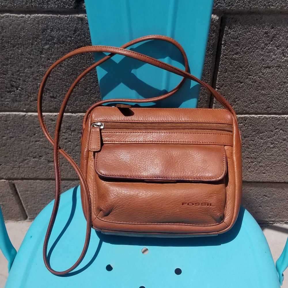 Small Fossil Crossbody Bag